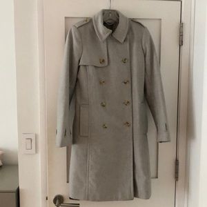 JCrew wool cashmere pea coat
